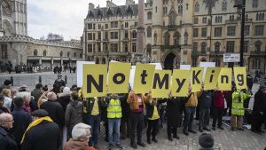 Londra’da monarşi karşıtı protesto
