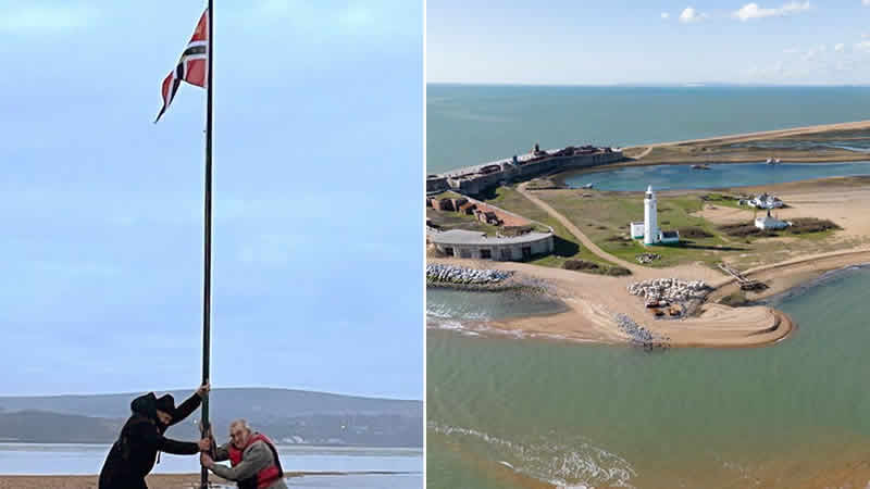 İngiltere’nin Solent Boğazı’nda yeni bir ada oluştu