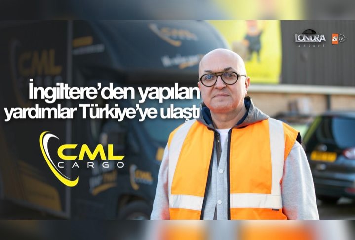 İngiltere’den yapılan yardımlar Türkiye’ye ulaştı…