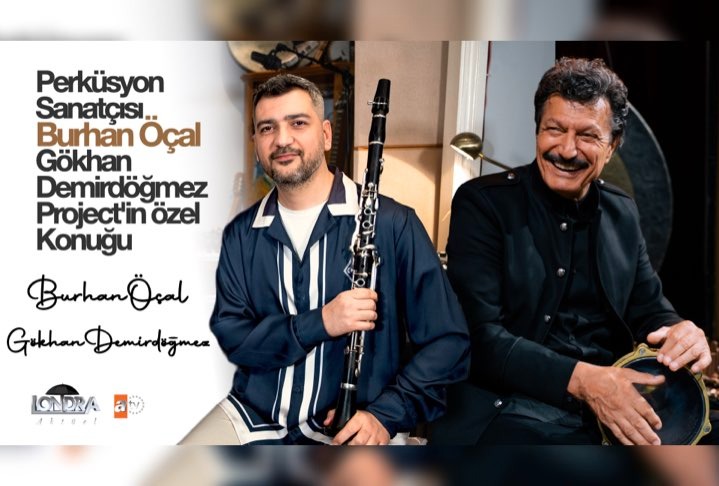 Perküsyon sanatçısı Burhan Öçal ve muhteşem bir ekip Londra’ya geliyor…