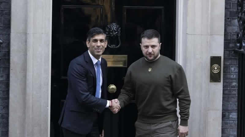 Zelensky, İngiltere Başbakanı Sunak ile telefonda görüştü