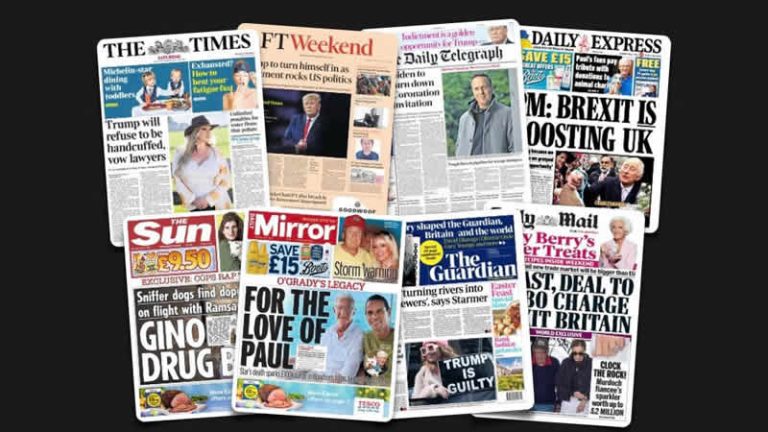 1 Nisan Cumartesi: İngiltere gazetelerinden öne çıkan manşetler