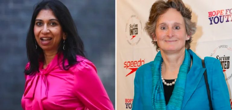 Suella Braverman, seçim oylamasında meslektaşını yendi