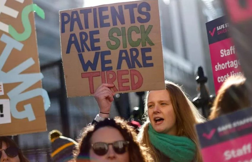  İngiltere Sağlık Bakanı, hemşire grevleri için yasal işlem başlattı