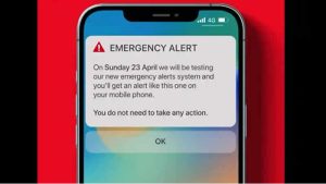 İngiltere’de cep telefonlarına acil durum bildirimi gönderildi