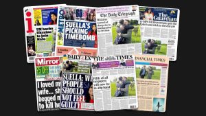 16 Mayıs Salı: İngiltere gazetelerinden öne çıkan manşetler