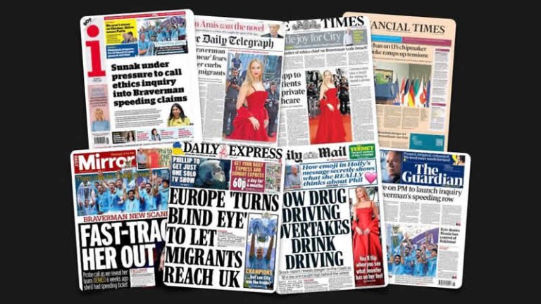 22 Mayıs Pazartesi: İngiltere gazetelerinden öne çıkan manşetler