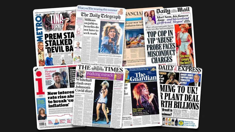 25 Mayıs Perşembe: İngiltere gazetelerinden öne çıkan manşetler