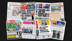 31 Mayıs Çarşamba: İngiltere gazetelerinden öne çıkan manşetler