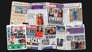 5 Mayıs Cuma: İngiltere gazetelerinden öne çıkan manşetler