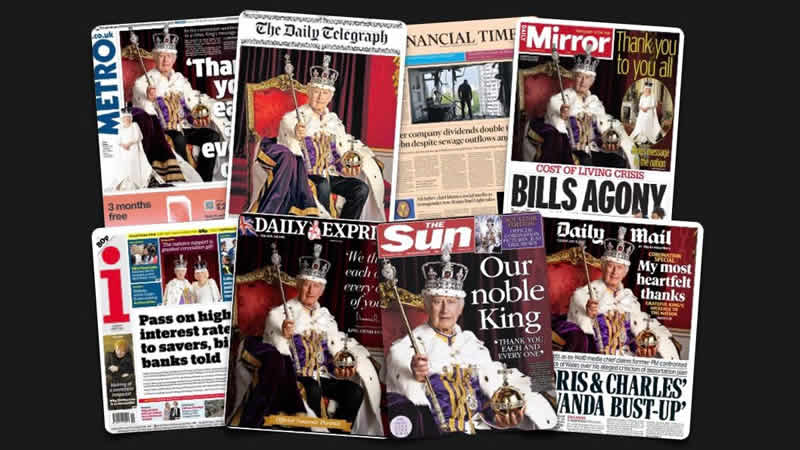 9 Mayıs Salı: İngiltere gazetelerinden öne çıkan manşetler