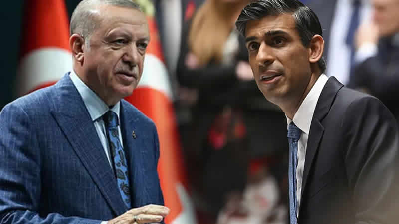 İngiltere Başbakanı Sunak, Cumhurbaşkanı Erdoğan’ı tebrik etti