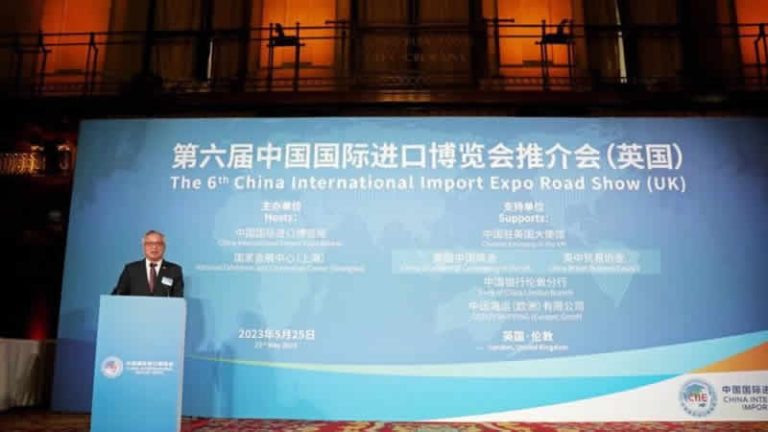 Londra 6. Çin Uluslararası İthalat Fuarı tanıtım turuna ev sahipliği yaptı
