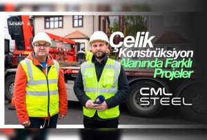 Çelik konstrüksiyon çalışmalarında farklı projeler…