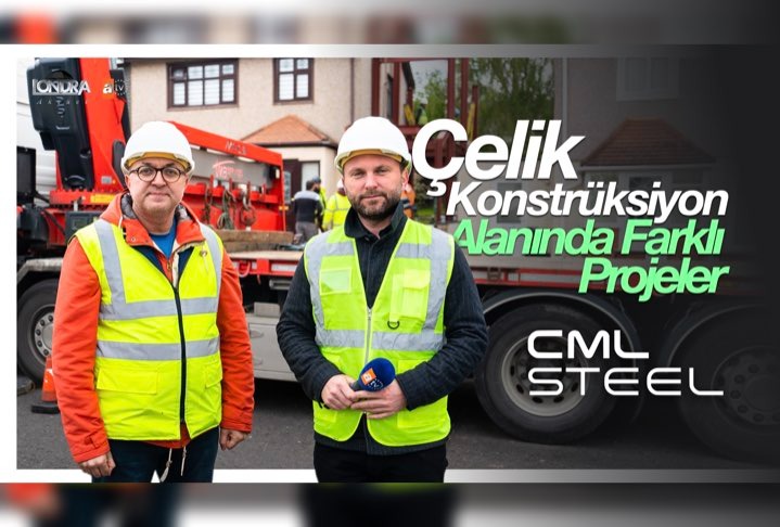 Çelik konstrüksiyon çalışmalarında farklı projeler…