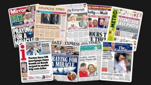 21 Haziran Çarşamba: İngiltere gazetelerinden öne çıkan manşetler