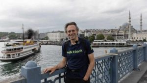 İklim krizine dikkat çekmek için Londra’dan İstanbul’a yürüdü