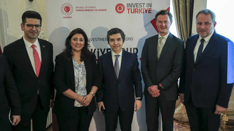 Londra’da “Türkiye: Dayanıklı Yatırım Partnerin” resepsiyonu yapıldı