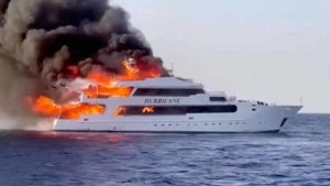 Mısır’da tekne yangınında 3 İngiliz turist kayboldu