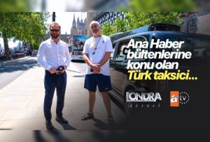 Ana Haber bültenlerine konu olan Türk taksici…