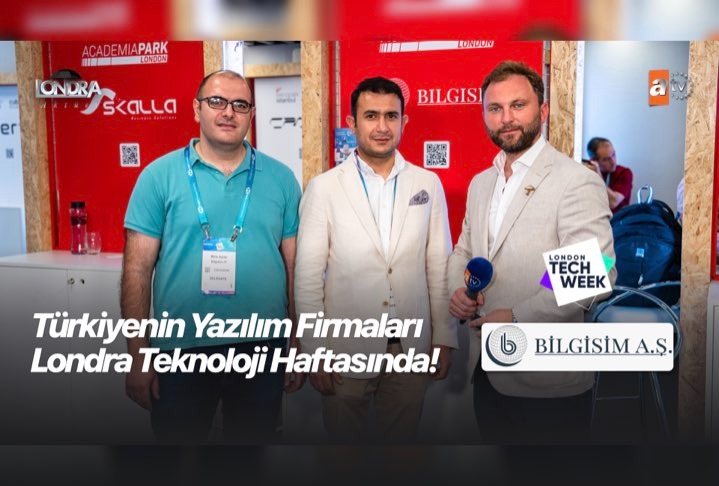 Türkiye’nin önde gelen yazılım firmaları Londra Teknoloji haftasında…