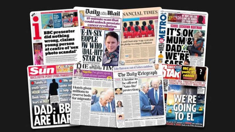 11 Temmuz Salı: İngiltere gazetelerinden öne çıkan manşetler