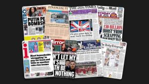 31 Temmuz Pazartesi: İngiltere gazetelerinden öne çıkan manşetler