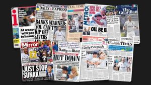 1 Ağustos Salı: İngiltere gazetelerinden öne çıkan manşetler