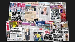 7 Ağustos Pazartesi: İngiltere gazetelerinden öne çıkan manşetler