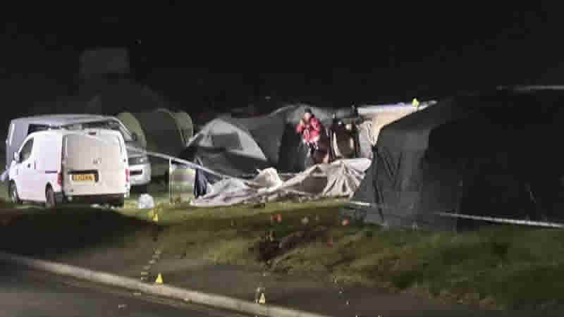 Galler’de kamp alanındaki kazada 9 kişi yaralandı