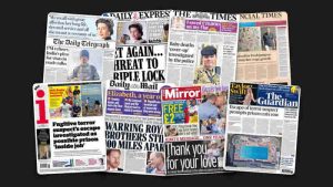 8 Eylül Cuma: İngiltere gazetelerinden öne çıkan manşetler