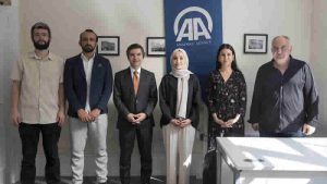 Londra Büyükelçisi Ertaş’tan AA Londra ofisine ziyaret