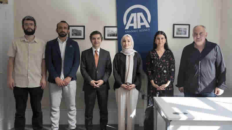 Londra Büyükelçisi Ertaş’tan AA Londra ofisine ziyaret