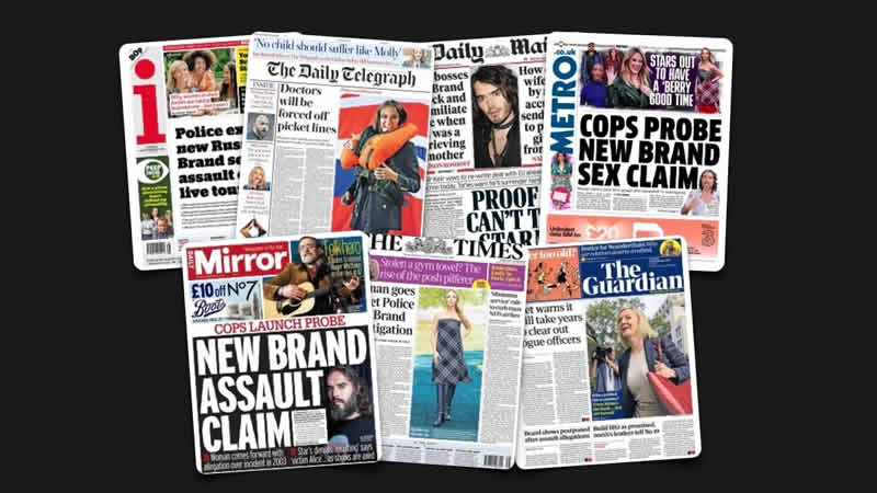  19 Eylül Salı: İngiltere gazetelerinden öne çıkan manşetler