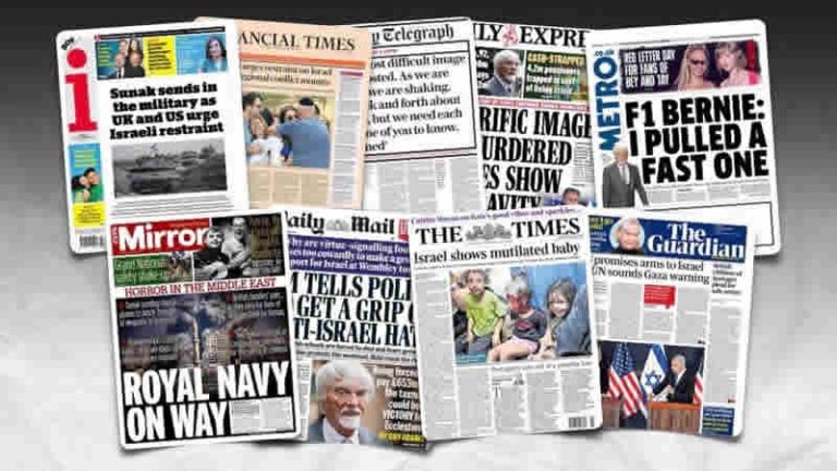 13 Ekim Cuma: İngiltere gazetelerinden öne çıkan manşetler