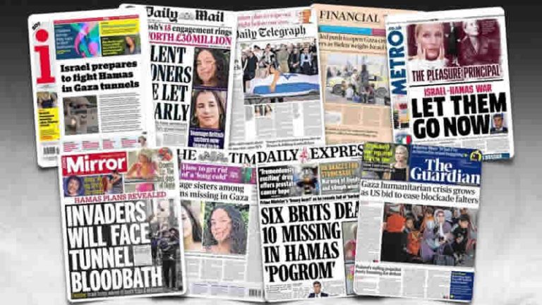 17 Ekim Salı: İngiltere gazetelerinden öne çıkan manşetler