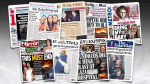 18 Ekim Çarşamba: İngiltere gazetelerinden öne çıkan manşetler