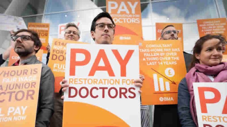 İngiltere’de 72 saatlik hekim grevi başladı