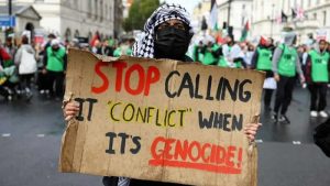 Londra’da Filistin ile dayanışma yürüyüşü