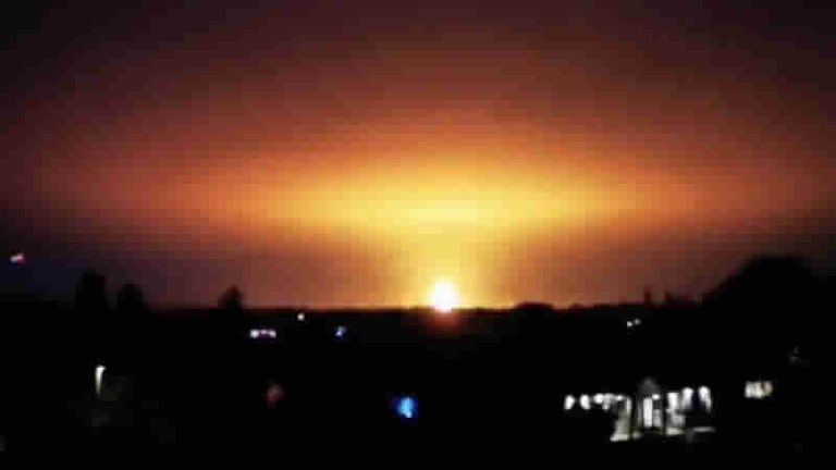 Oxfordshire’da bulunan biyogaz tesisindeki patlama korkuttu