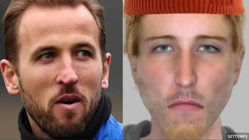 Londra’da robot resmi Harry Kane’e benzetilen hırsız gündem oldu