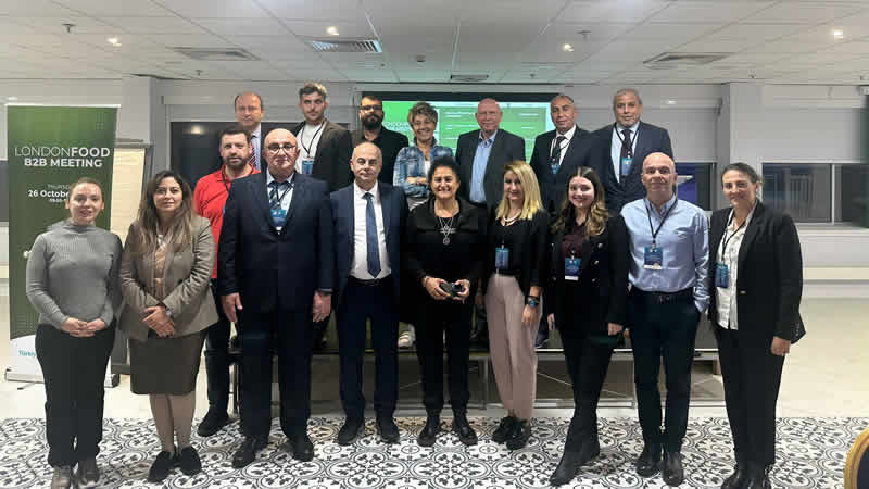 Türk gıdaları Londra’da tanıtıldı