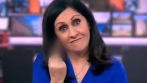 BBC haber sunucusu canlı yayında rezil oldu