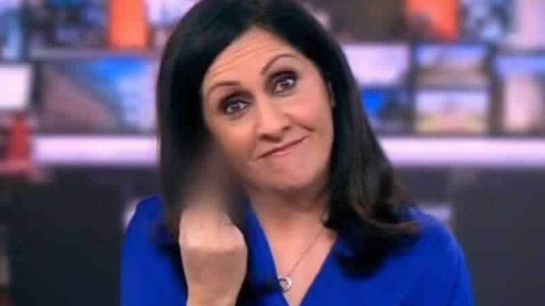 BBC haber sunucusu canlı yayında rezil oldu