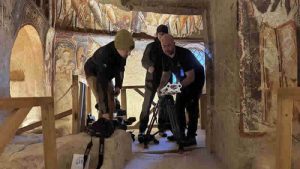 Göreme İngiliz belgeselcileri ağırlıyor