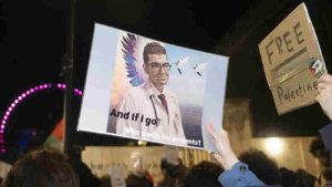 Londra’da Gazze’de hayatını kaybeden gazeteci ve sağlık çalışanları anıldı