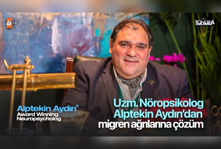 Uzman Nöropsikolog Alptekin Aydın’dan migren ağrılarına çözüm…