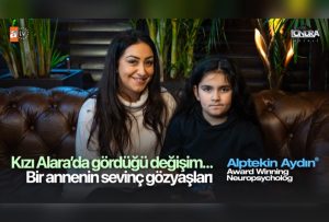 Bir annenin sevinç gözyaşları…