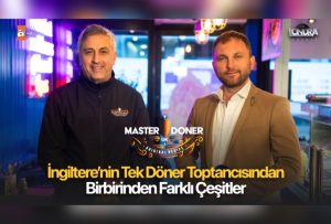 İngiltere’nin tek döner toptancısından birbirinden farklı çeşitler…