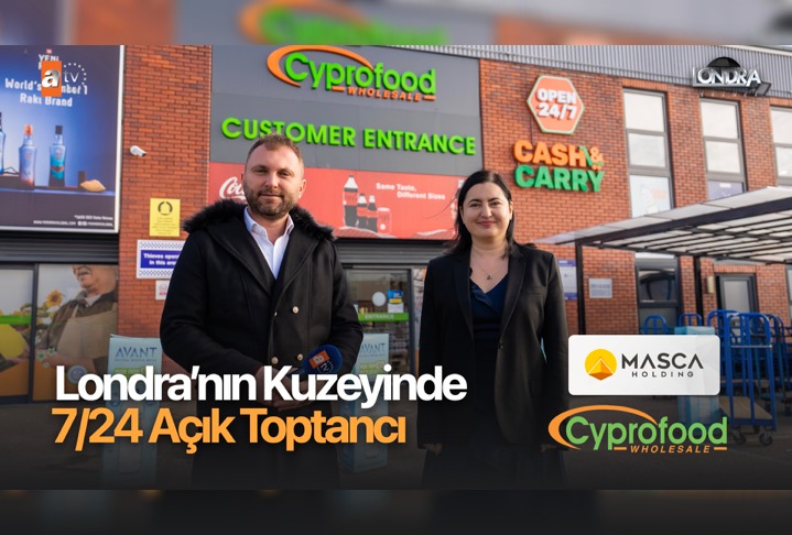 Londra’nın kuzeyinde 7/24 açık toptancı…